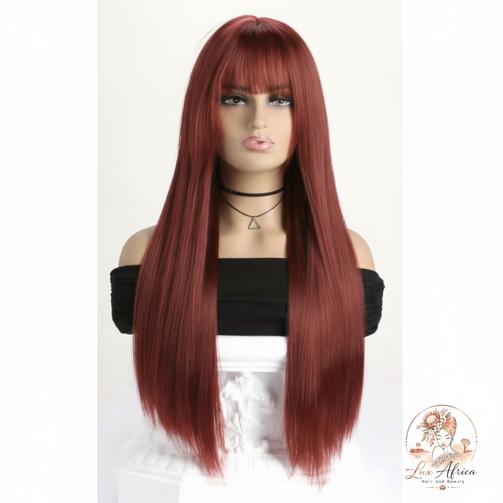 Lux Africa Long Straight Wig