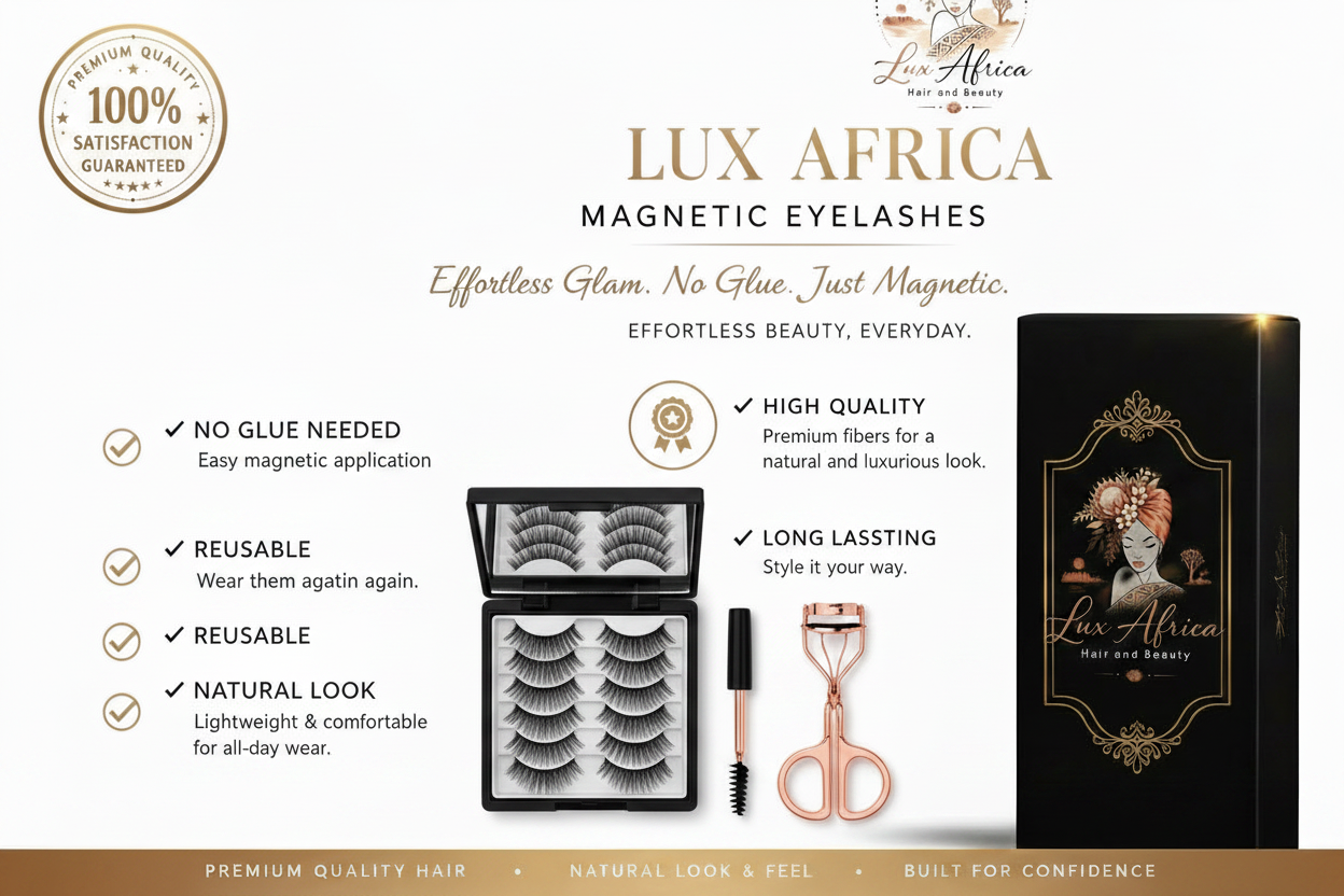 Lux Africa – Magnetic Eyelashes